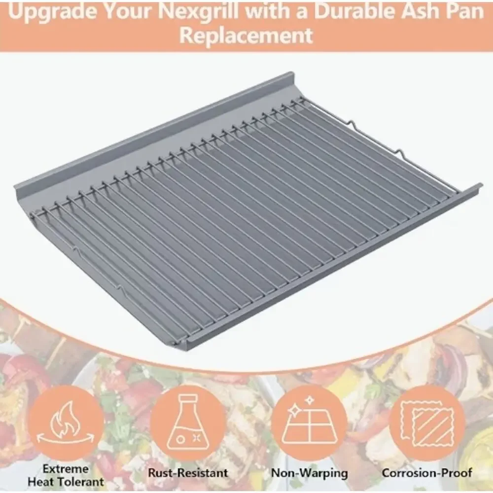 810-0025 Charcoal Ash Pan Replacement Parts Nexgrill 22